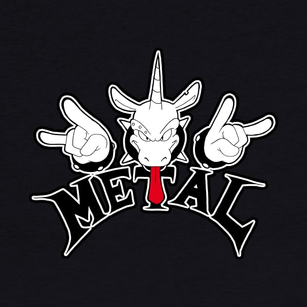 Metal Unicorn by Adamis